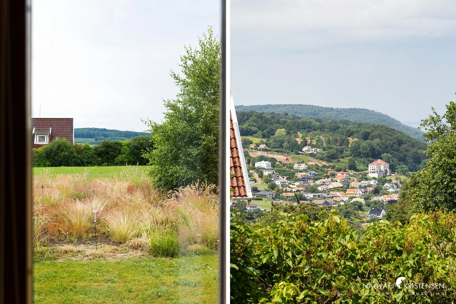 The view down towards Båstad and Hallandsåsen